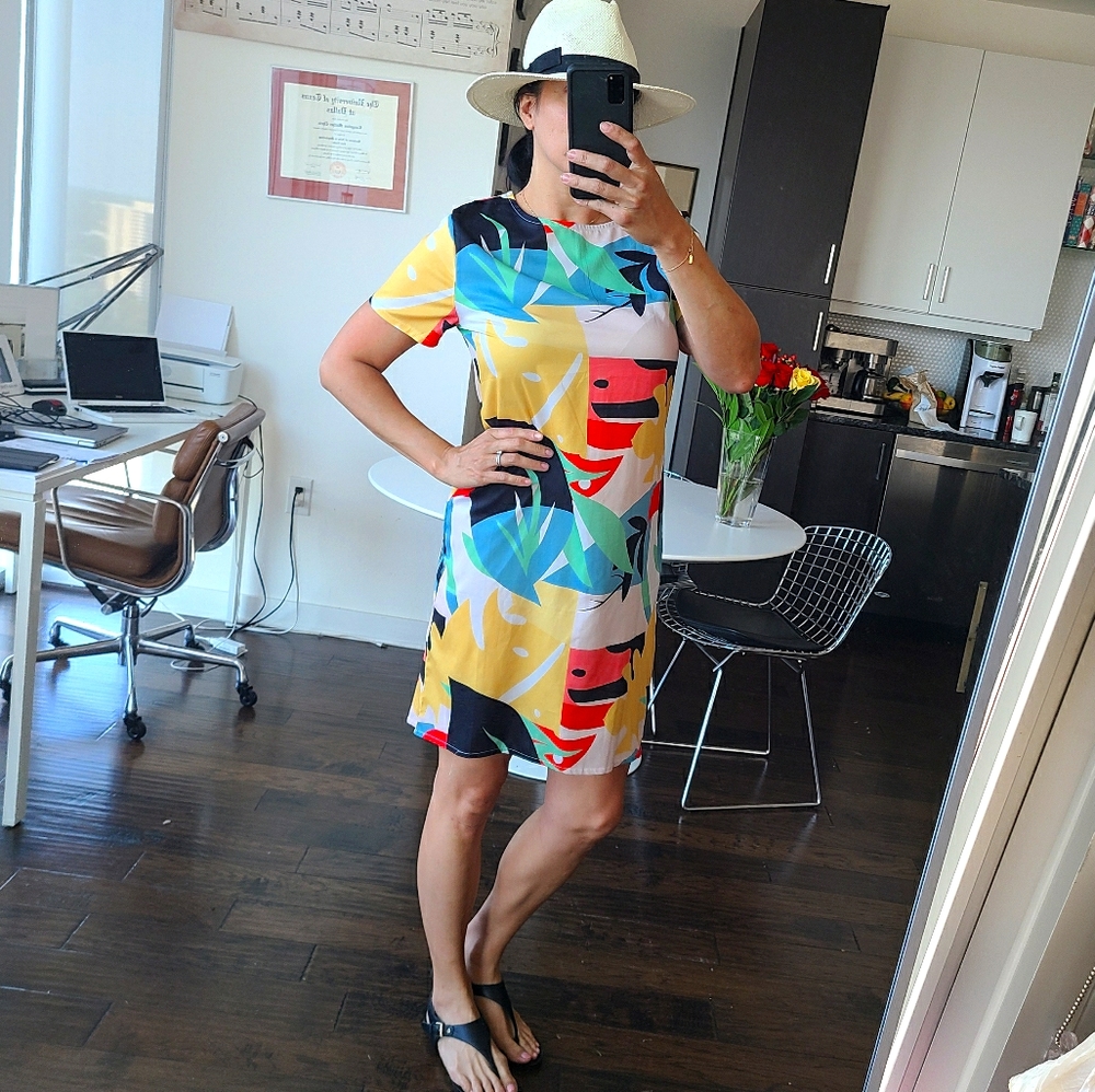 Vintage Colorful Dress